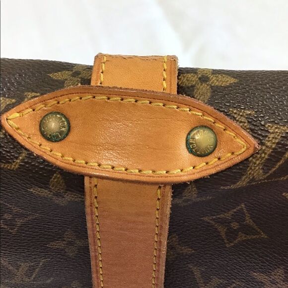 Louis Vuitton Vintage Monogram Double Sided Crossbody Shoulder Bag - Picture 14 of 16